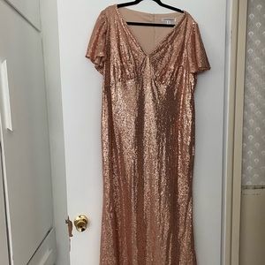 Ever Pretty Plus Size Sequin Gown